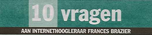 10 vragen aan internethoogleraar Frances Brazier